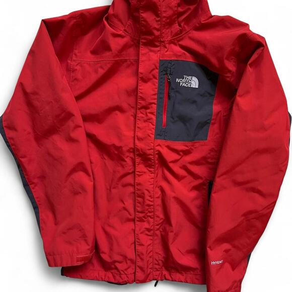 The North Face HyVent 2-in-1 Men’s Jacket Red/Black – Detachable Inner Liner – S - Picture 1 of 8